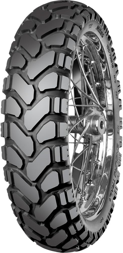 Mitas 70001208 E-07 + Enduro Trail Rear Tire - 120/90-17