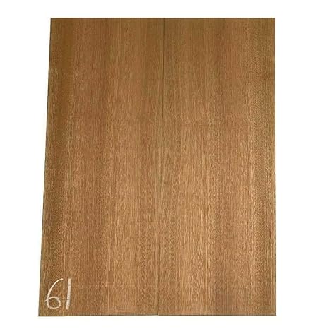 Sapele Bookmatched Guitar Drop Tops 21" x 7" x 1/4"