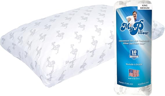 My Pillow Premium Series King, White, Medium Fill