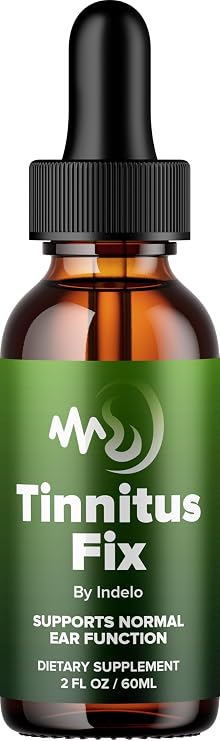 Tinnitus Fix Drops Advanced Liquid Wellness Formula for Daily Ear Health Support (1 Month Supply)