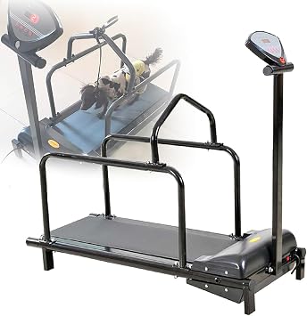 Dog Treadmill for Large Dogs, Running Machine for Small and Medium Dogs, Pet Treadmill with LCD Display, for Exercise & Healthy & Fit Pet Life