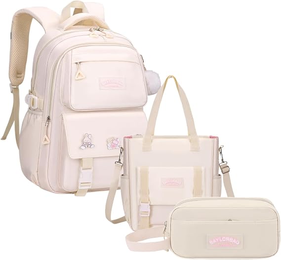 School Bag for Girls Cute Kids Backpack for Elementary,Travel Rucksack for School