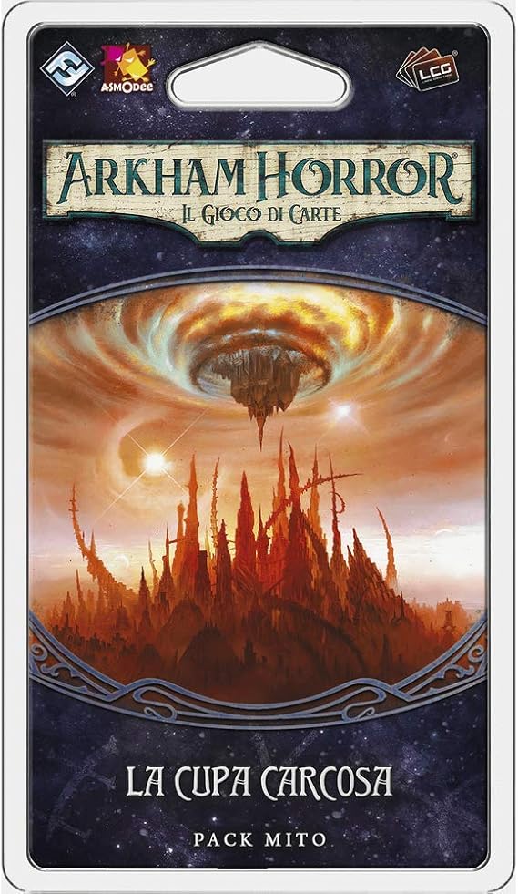 Asmodee - Arkham Horror The Card Game: La Cupa Carcosa - Card Game Expansion, Italian Edition