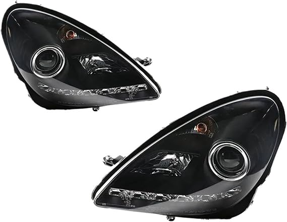 Car Led Headlights Compatible with Mercedes-Benz SLK R171 2004-2011 Style LED DRL Dynamic Signal Head Lamp Front Light Assembly