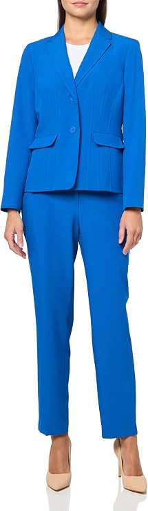 Le Suit Women's Two Button Blazer & Pant, 2pc Set