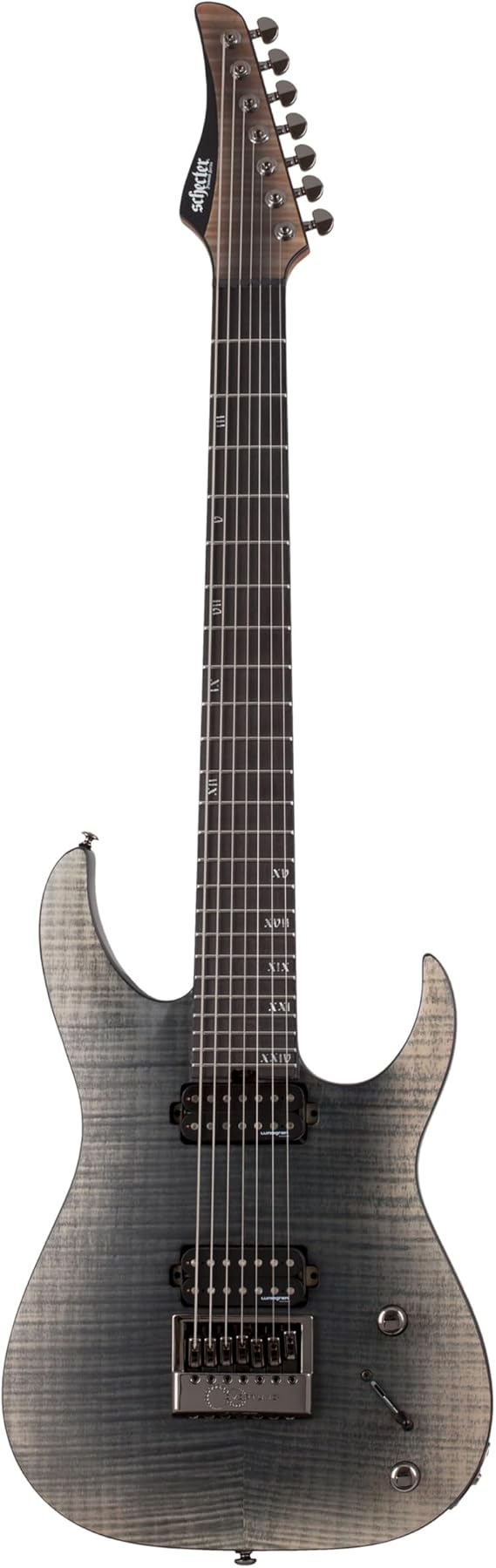 Schecter Banshee Mach-7 Evertune Electric Guitar - Fallout Burst