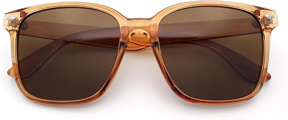 Classic Retro Stylish Hipster Fashion Oversized Horn Rim Plastic Sunglasses
