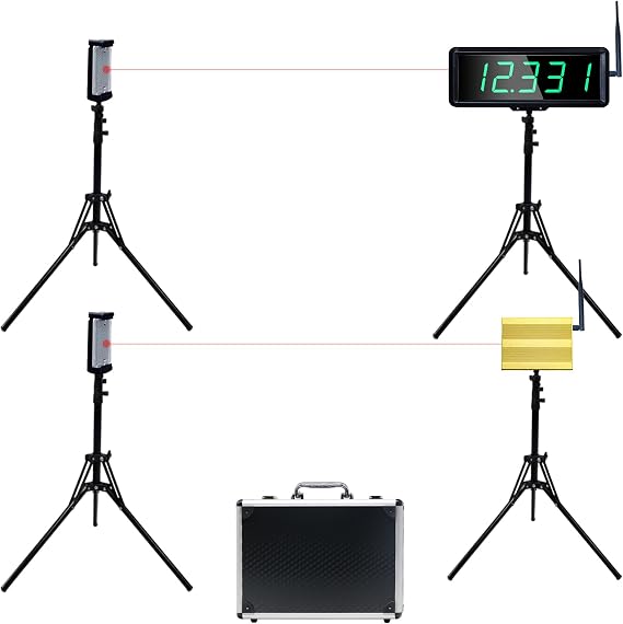 Laser Timer with High Stand