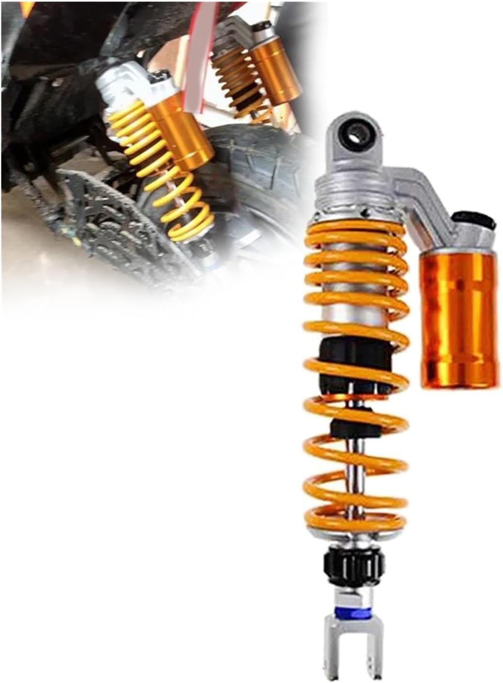 Motorcycle Shock Absorber for Yamaha BWS 125 Nmax Xmax Aerox 320mm Motorcycle Suspension Spring Rear Air Shock Absorber 340 Ou