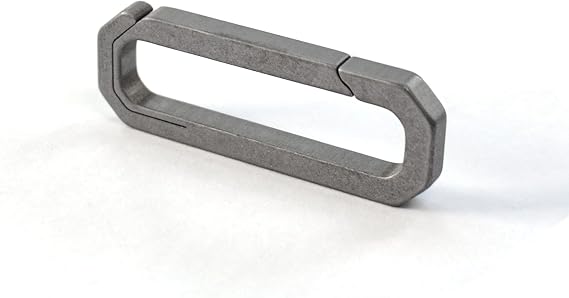 EDC Titanium Carabiner Clip Multifunctional Keychain Quick Release Key Holder Outdoor Tools