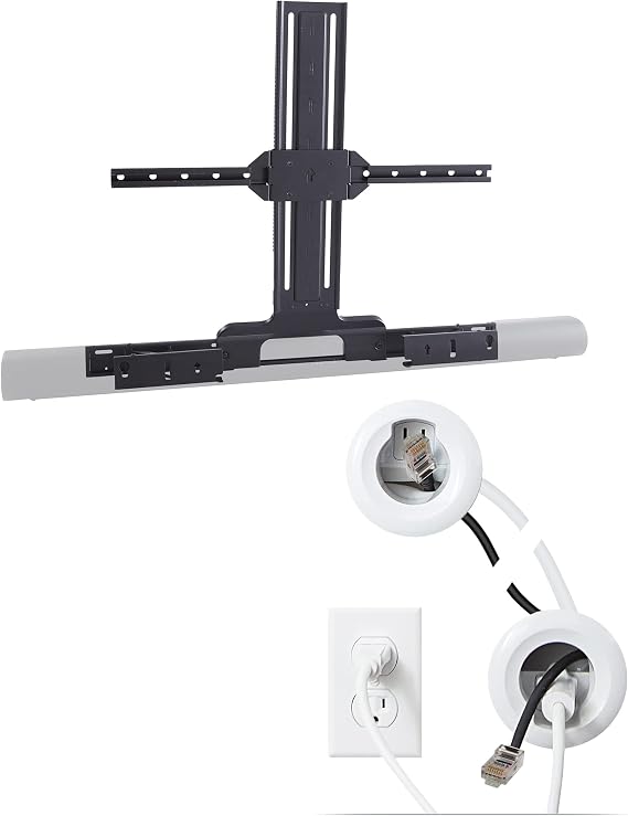 Sanus Soundbar TV Mount Designed for SONOS Arc and in Wall Cable Management Solution