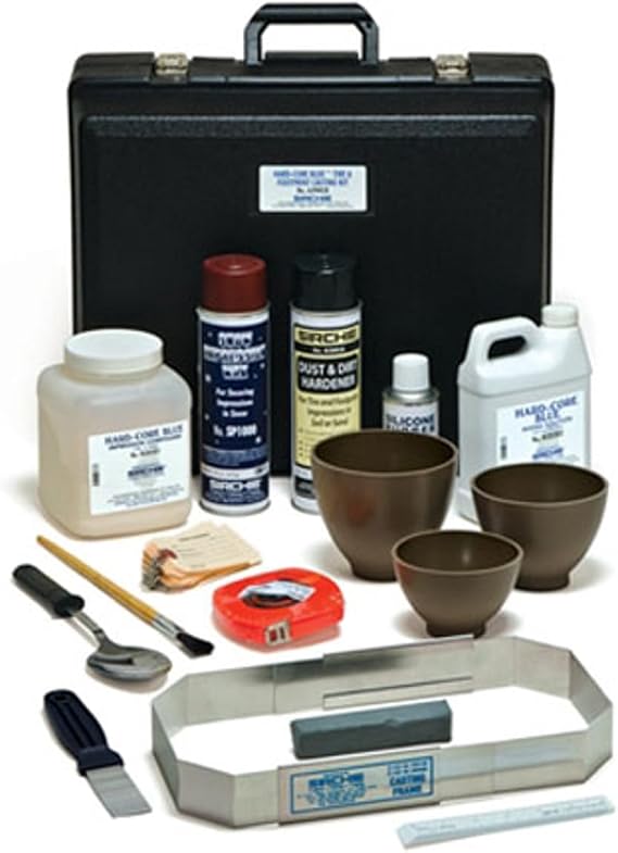 Sirchie Hard-Core Tire and Footprint Casting Kit