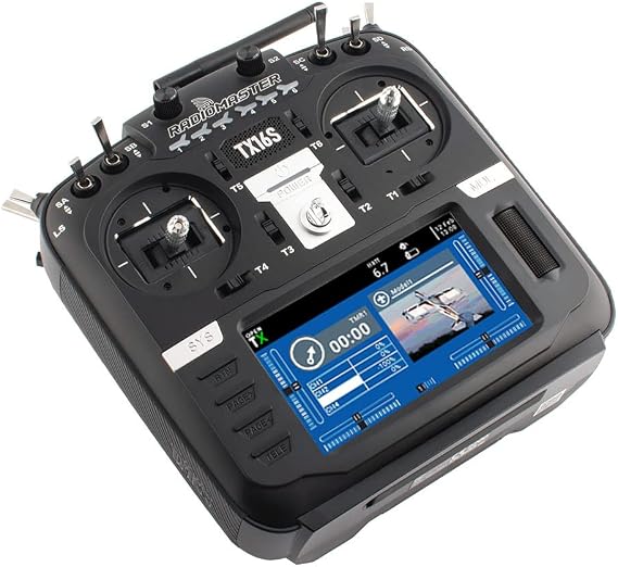 RadioMaster TX16S MKII V4.0 2.4G 16CH Hall Gimbals Transmitter Remote Control ELRS 4in1 Version Support EDGETX and OPENTX (TX16SMKII-ELRS-M2)