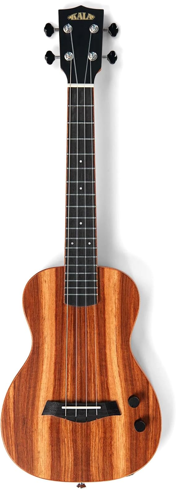 Kala Solid Body Electric Acacia Tenor Ukulele, with Bag