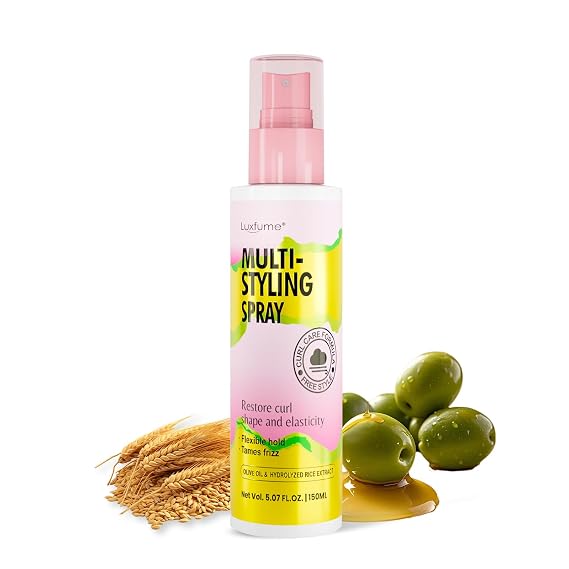 Multi-Styling Spray for Flexible Hold Tames Frizz