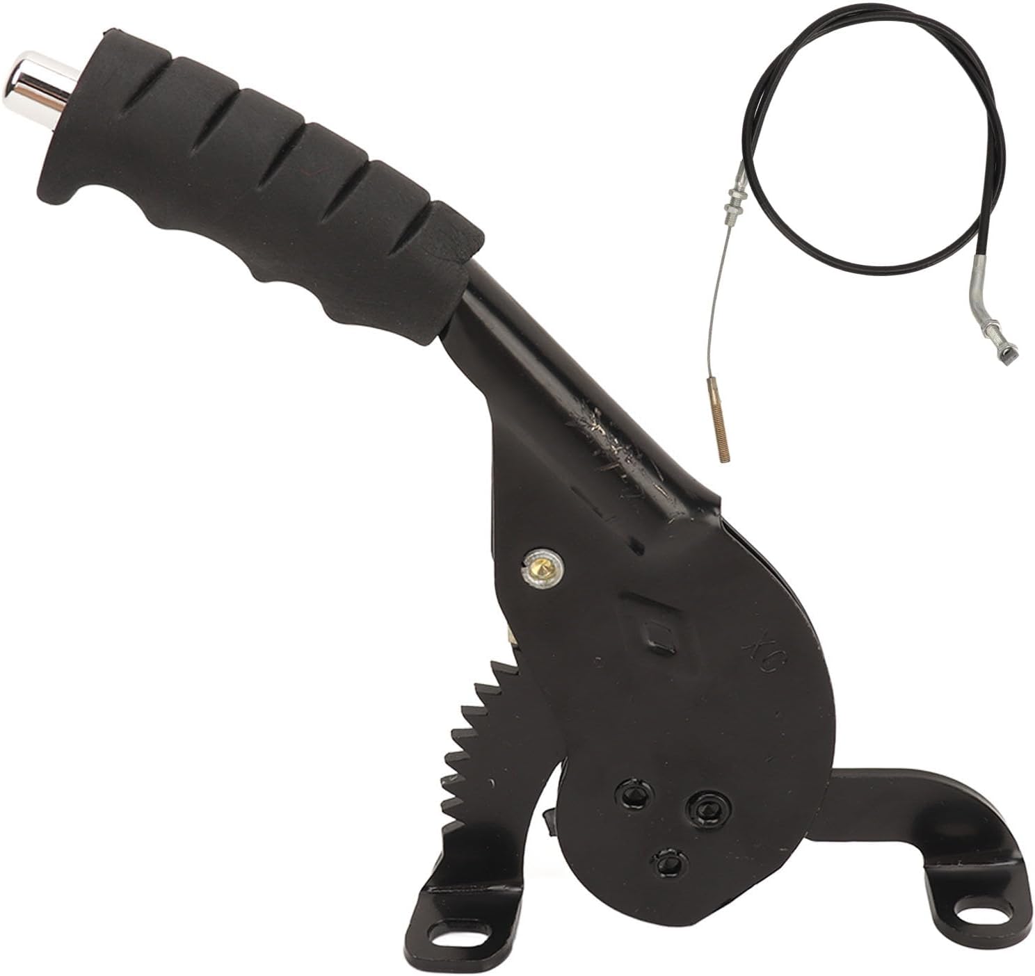 Front Brake Lever Handbrake with Cable for Kart ATV Motorbike Third Wheel Electric Vehicle - Brake Lever Assembly, Brake Handle with Cable for Go Kart,