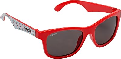 Cressi Kids Cool Sporty Sunglasses Anti-UV Polarized Lenses for 6 years old and up | Kiddo