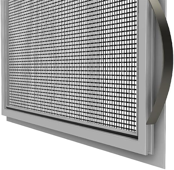 Fully Assembled, Custom Extruded Awning Screen (Awning-CA2) - Awning Screen uses Side Springs for Easy Installation & Wider Frame for Durability