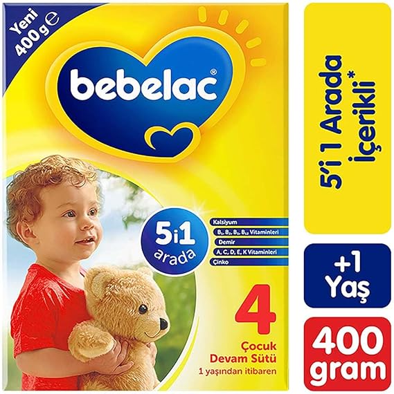Bebelac 4 Çocuk Devam Sütü 400 g 1 Yaş+