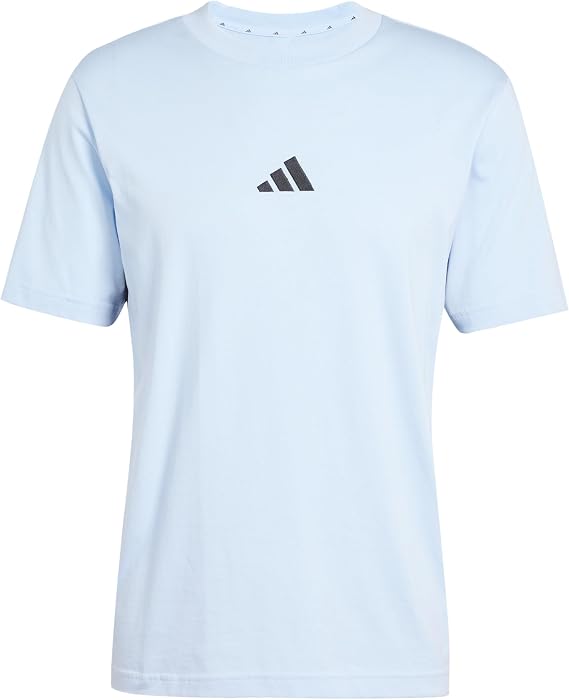 adidas Men's Essential Three Stripes Single Jersey TEE