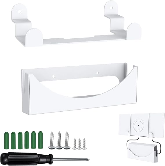 Wall Mounts for Starlink Router,Heavy Duty Starlink Gen 3 Router Mount,Mounting Kit Accessories for Starlink Router Power Supply(Only Mount,no Router Included)
