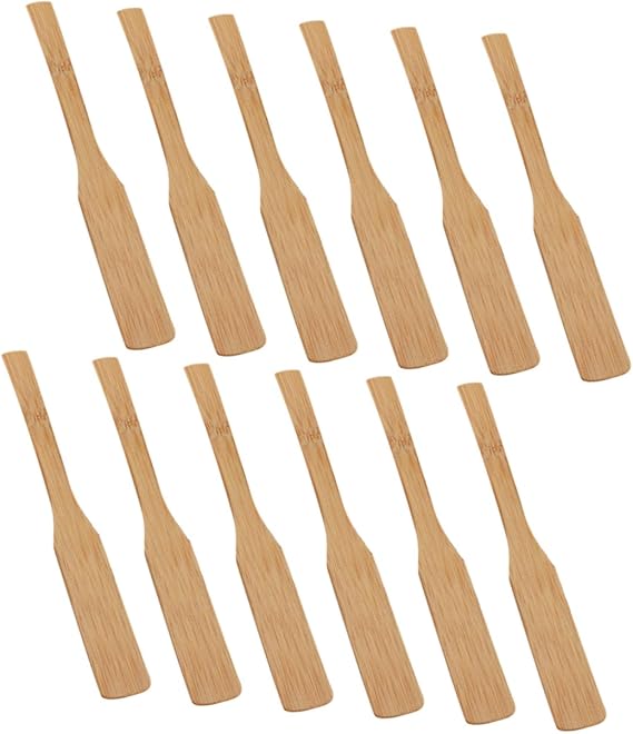 12pcs Dumpling Stuffing Spoons Wonton Fillings Scoops for Easy Dumpling Making Comfortable Grip for Baozi Wontons and Shengjian