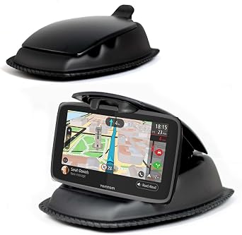 Navitech in Car Dashboard Friction Mount - Compatible with Tomtom Car Sat Nav Start 52 Lite, 5"