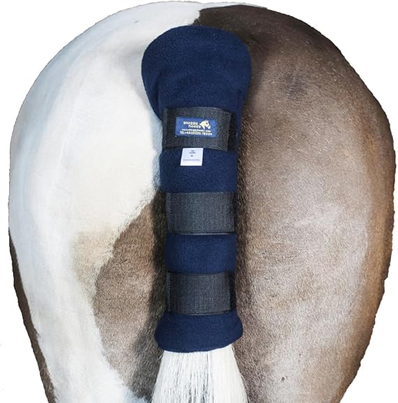 Snuggy Hoods Fleece Tail Guard for Horses & Ponies | Anti-Rub Cover