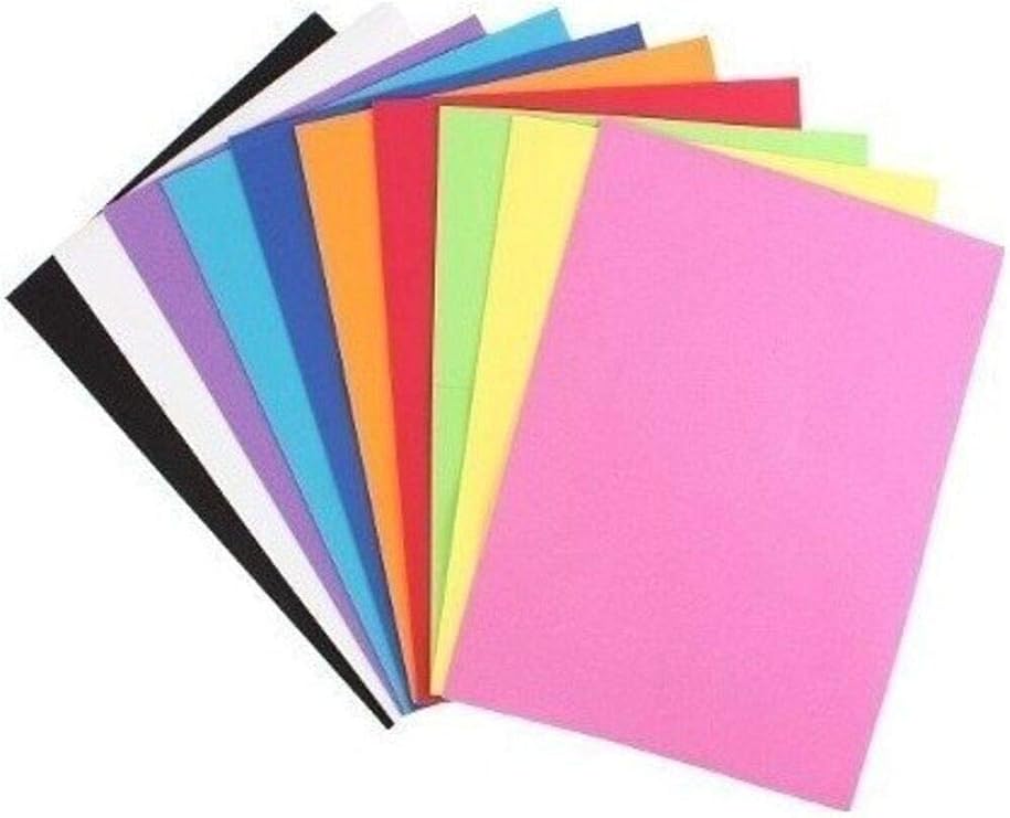 Puti A4 Color Copy Paper 10 Colors 100 Pack 00596