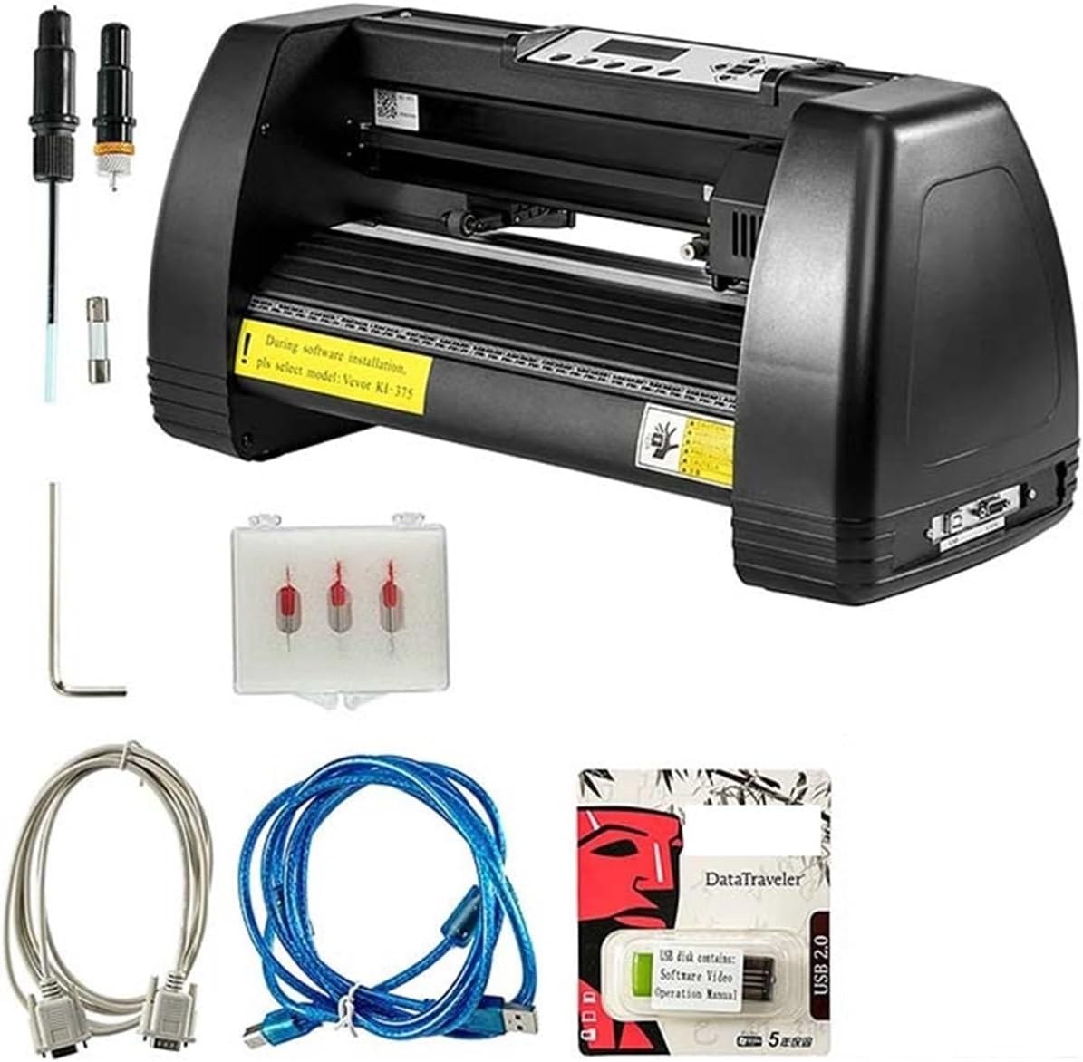 Vinyl Cutter Plotter 14 Patten Plotter Cutter Graph Business Sign Sticker Cutting Making Signmaster Usb For Beginnners DIY Use