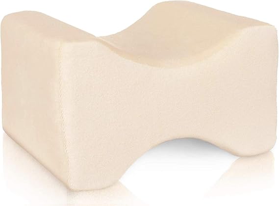 ADEPTNA MEMORY FOAM LEG PILLOW ORTHOPAEDIC FIRM BACK HIPS & KNEE SUPPORT WITH COVER
