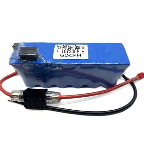 16V200F Automotive Super Capacitor Rectifier Module 2.7V600F Supercapacitor Energy Saving with Voltmeter