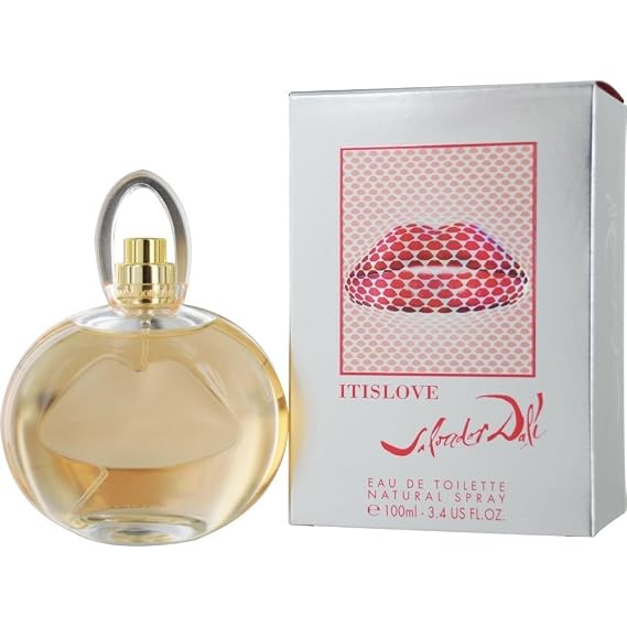 Salvador Dali It is Love Eau de Toilette Spray, 3.4 Ounce