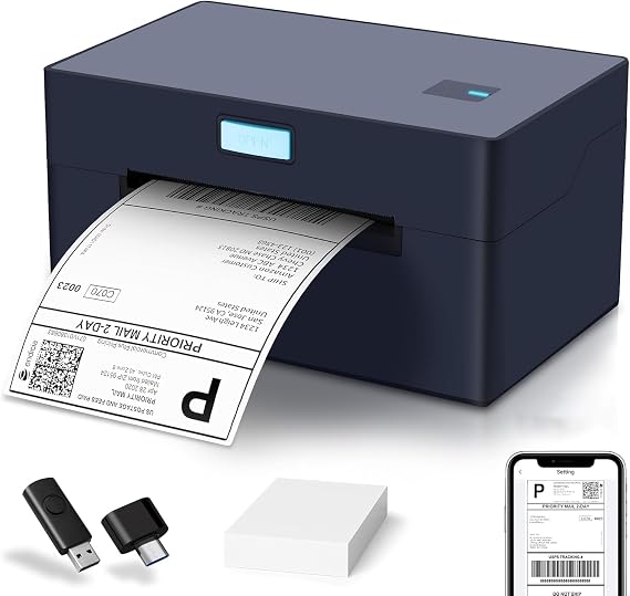 SBUSFGT Bluetooth Thermal Shipping Label Printer