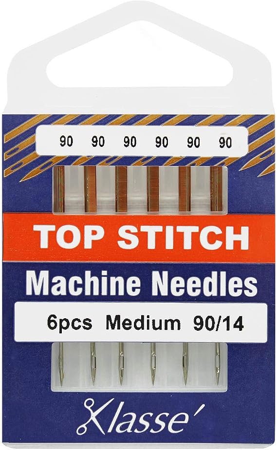 Klasse Topstitch Needles 90/14 6pcs