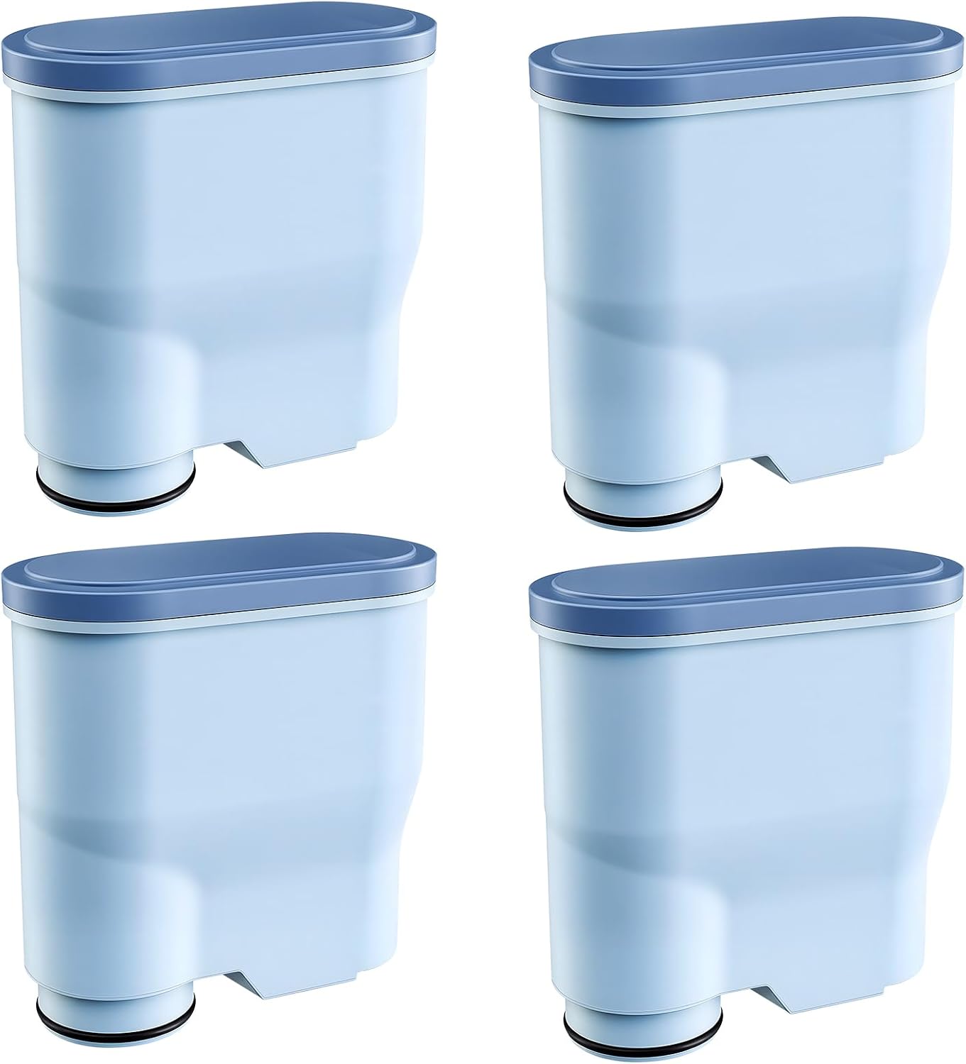 AquaClean Filter Compatible with Philips Coffee Machines – CA6903 Water Filter for EP1220/2230/3241, Series 1200/2200/3200/5400 – Anti-Scale Cartridge [4-Pack]