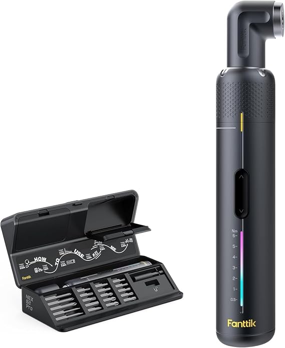 Fanttik S2 Pro Electric Screwdriver, Cordless Screwdriver Set(Space Grey)
