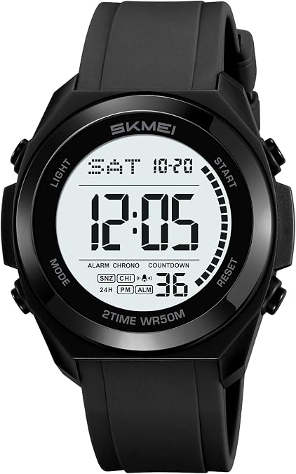 SKMEI Unisex Sport Watches Men's Military Digital Watches Waterproof for Women