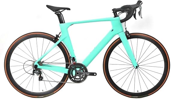 Carbon Road Bike Model H 18.7 lb Custom Bike Club Logo Carbon Fiber Frame Road Bike with Shimano Tiagra 20 speeds