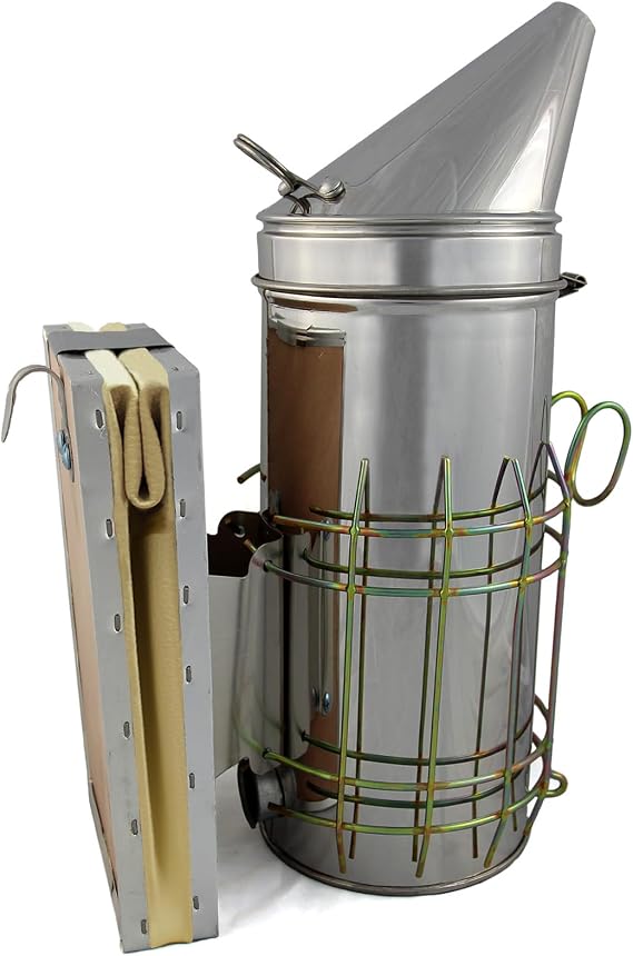 BeeKeeping Smoker - Large Stainless Steel Smoker