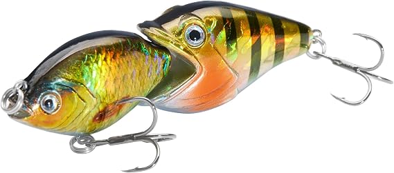 BASSROCK Fish Group Single Jointed Swimbait Bass Fishing Lure Hard Bait 3.5 11/16oz