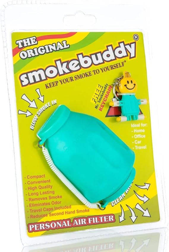 Smoke Buddy SMOKE BUDDY Personal Air Filter, Teal