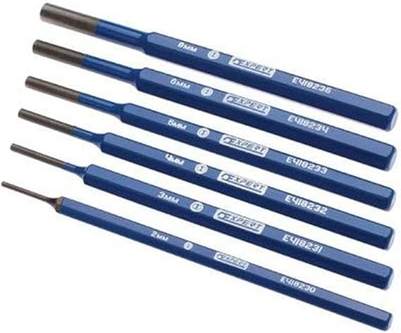 Britool E418226B Drift Punch Set, 1.5cm x 3.1cm x 0.8cm, 6 Pcs