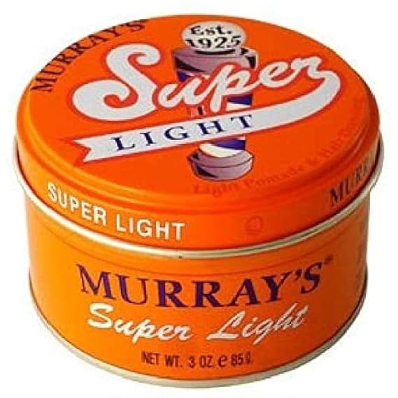 Murray's Light Pomade & Hair Dressing, Super Light, 3 oz.