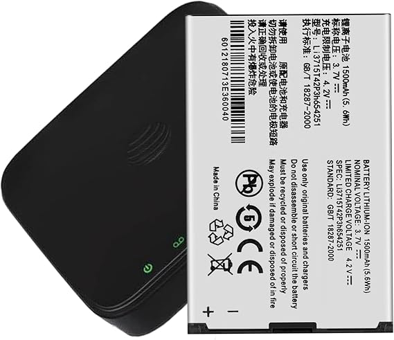 DDONG for T-Mobile ZTE Cymbal Z320 Replacement Battery Li3715T42P3h654251