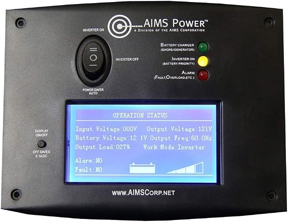 AIMS Remote Switch with LCD Monitoring Screen Low Frequency Only