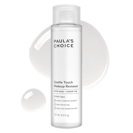 Paula's Choice Gentle Touch Oil Free Waterproof Makeup Remover, 4.3 Fl Oz