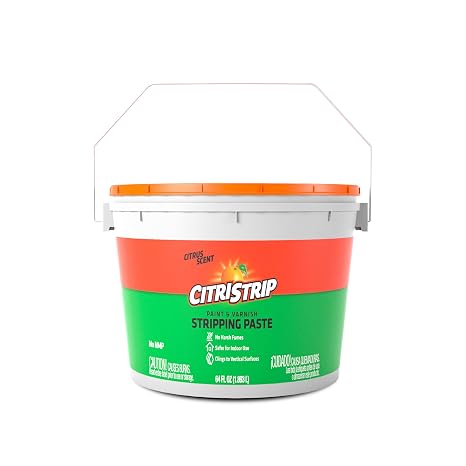 WM Barr CITRISTRIP Paint & Varnish Stripping Paste, 64 Oz.
