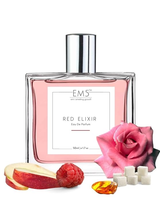 Red Elixir Perfume for Women | Sweet Vanilla Fruity | EDP Strong and Long Lasting Fragrance | Luxury Gift for Women