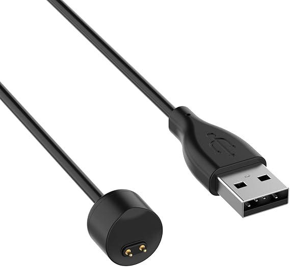 Charger for Xiaomi Mi Band 5 6 7, Amazfit Band 5, USB Magnetic Charging Cable Replacement Accessories 1.64ft / 50cm (1)